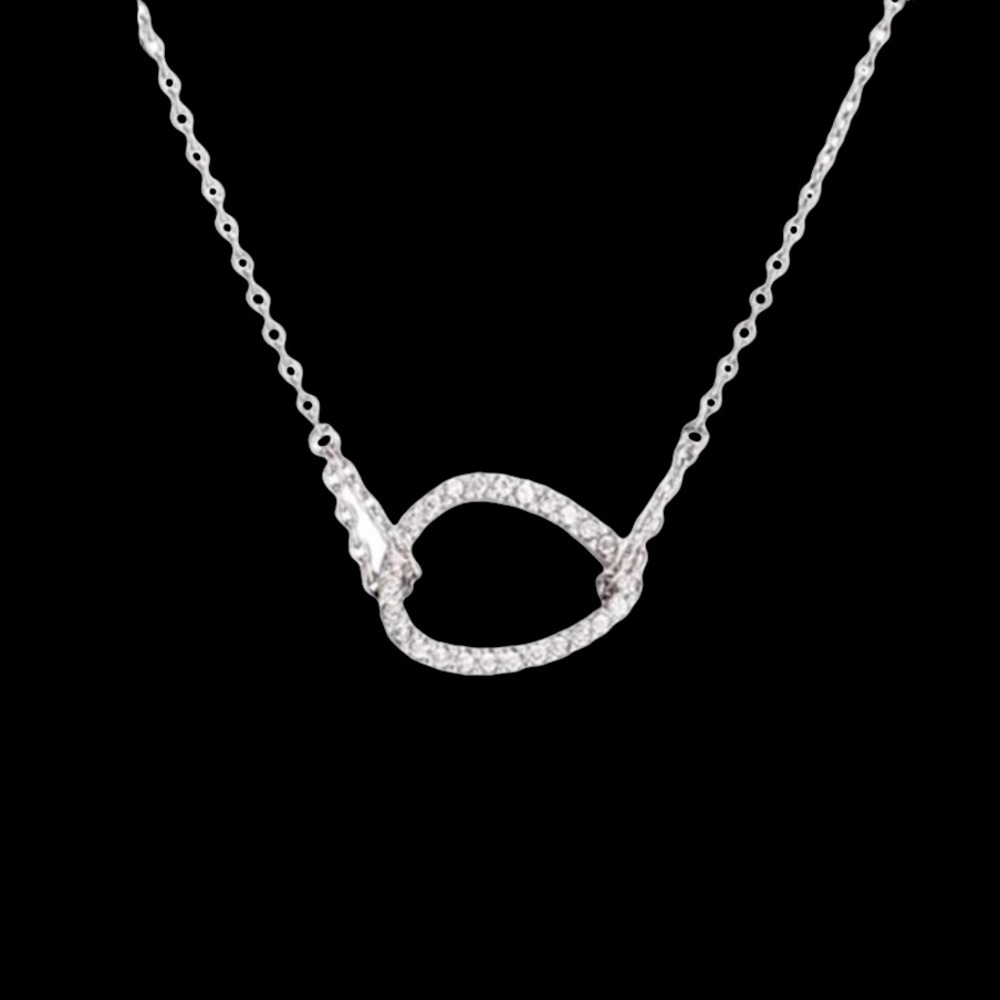 ❤️💯🆕 🆕NEW!! STERLING SILVER & CZ NECKLACE